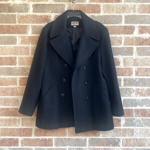 Wool Blend Peacoat